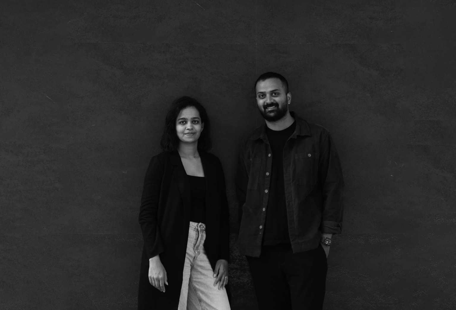 Sindhu and Siddanth, founders of Geomorph Studio
